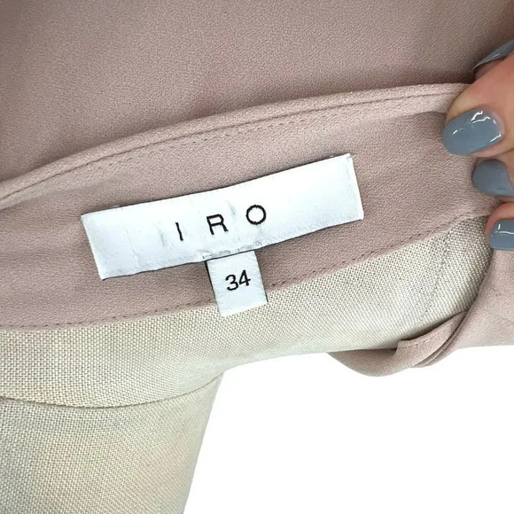 IRO Lee Dress in Pink Sand Sleeveless Flowy Size 34‎ / US 2 - Picture 8 of 10